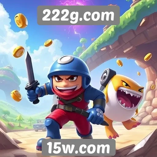 Evolução dos jogos disponíveis na plataforma 222g.com